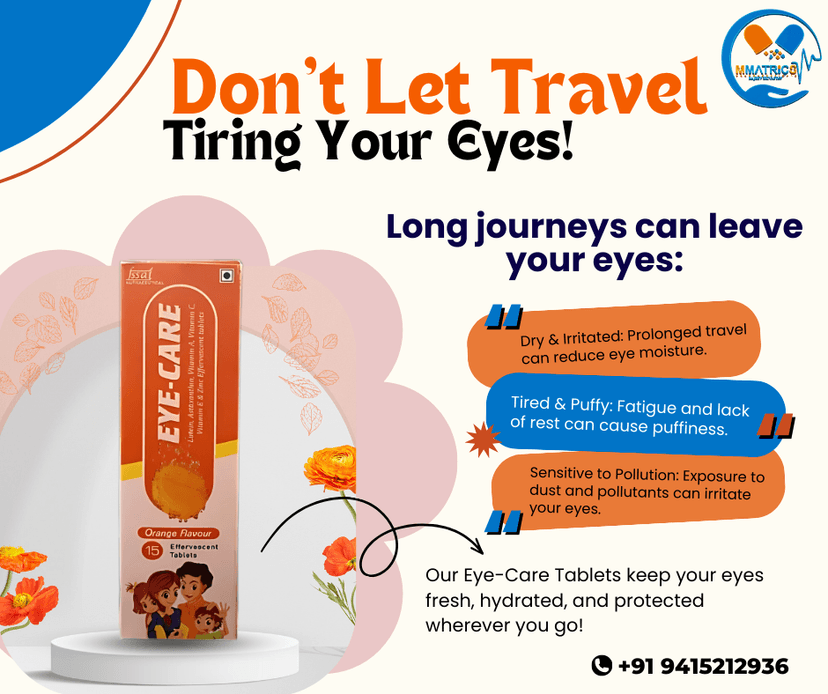 Travel Eye-Care Protection Infographic
