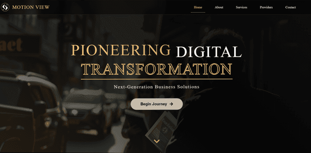 Motion View Ventures Website